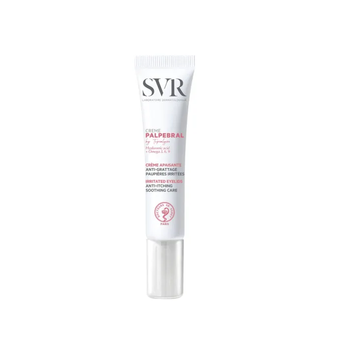 SVR TOPIALYSE PALPEBRAL CREME PAUPIERES IRRITEES 15ML