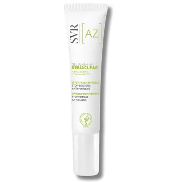 SVR SEBIACLEAR GEL FLASH 4H EFFET PATCH INVISIBLE 15ML