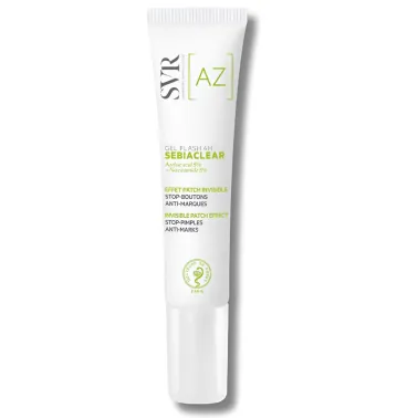 SVR SEBIACLEAR GEL FLASH 4H EFFET PATCH INVISIBLE 15ML