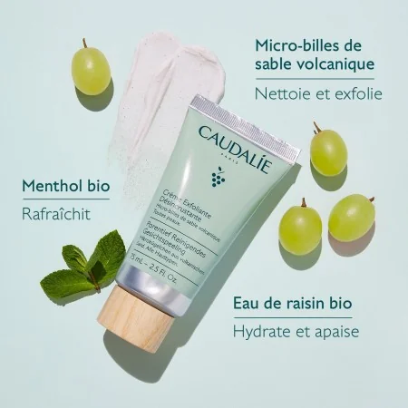 CAUDALIE VINOCLEAN CRÈME EXFOLIANTE DÉSINCRUSTANTE 75ML
