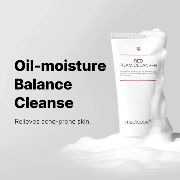 MEDICUBE RED NETTOYANT MOUSSE