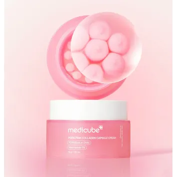 MEDICUBE CRÈME EN CAPSULE DE COLLAGÈNE ROSE PDRN