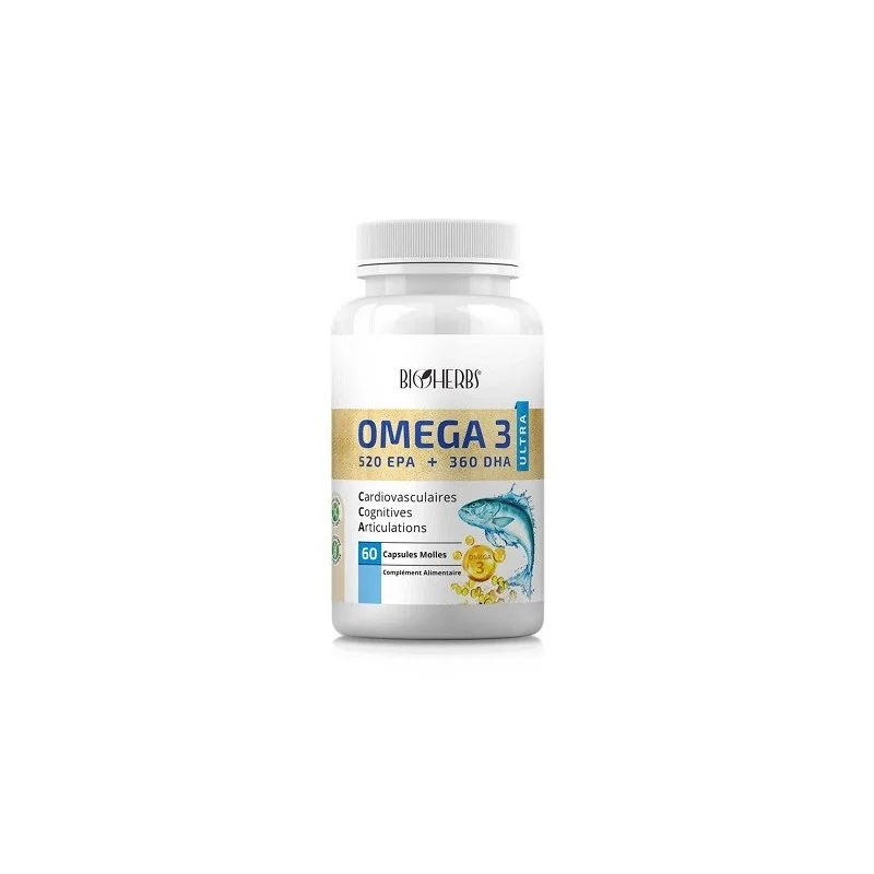 OMÉGA 3 ULTRA 60 CAPSULES