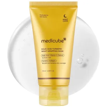 MEDICUBE KOJIC ACID TURMERIC TONING CLEANSER