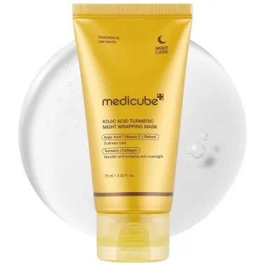 MEDICUBE KOJIC ACID TURMERIC TONING CLEANSER