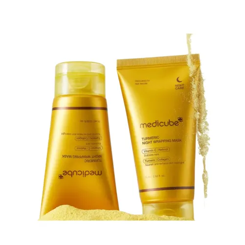 MEDICUBE KOJIC ACID TURMERIC OVERNIGHT WRAPPING MASK