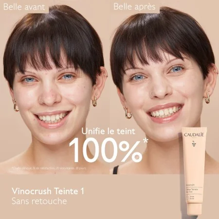 CAUDALIE VINOCRUSH CRÈME TEINTÉE TEINTE 1 30ML