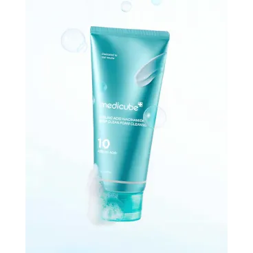 MEDICUBE AZELAIC ACID NIACINAMIDE DEEP CLEAN FOAM CLEANSER