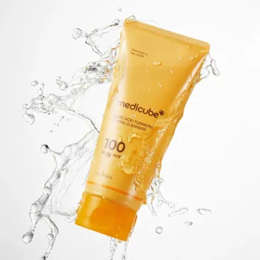 MEDICUBE KOJIC ACID TURMERIC TONING CLEANSER