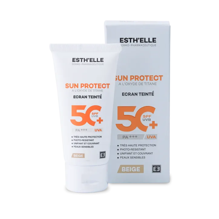 ESTH'ELLE SUN PROTECT ECRAN TEINTÉ BEIGE