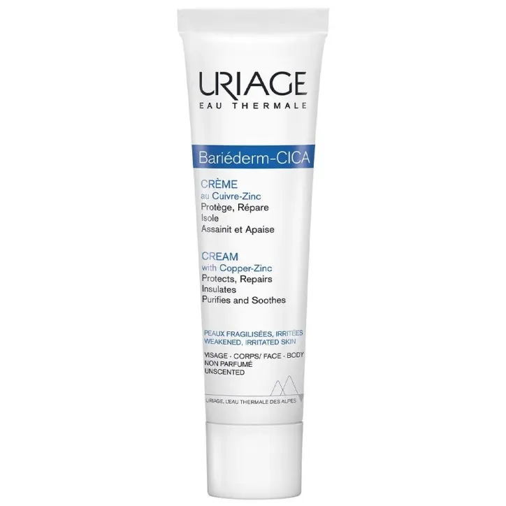 URIAGE BARIÉDERM-CICA CRÈME CUIVRE-ZINC 40ML