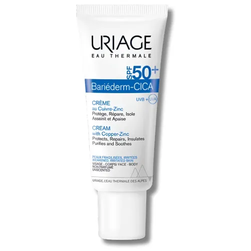 URIAGE BARIEDERM CICA CREME SPF50+ 40ML