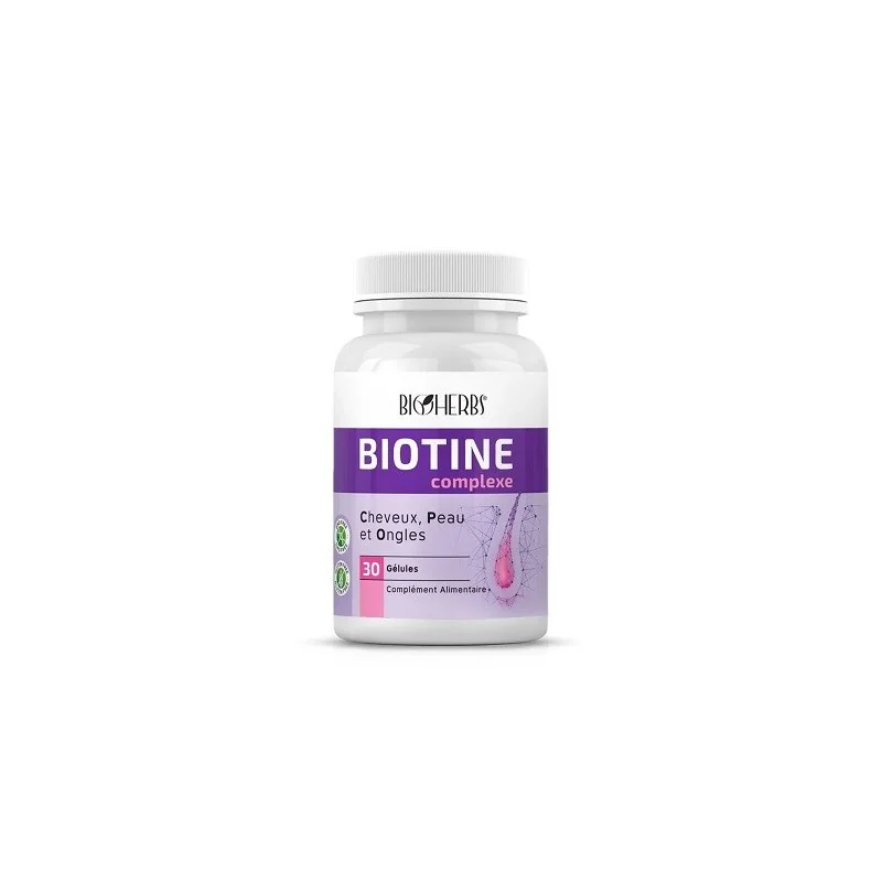 BIOTINE COMPLEXE 60 GÉLULES