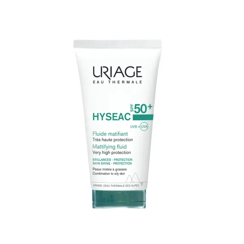 URIAGE HYSEAC ECRAN 50+ FLUIDE MATIFIANT 50ML