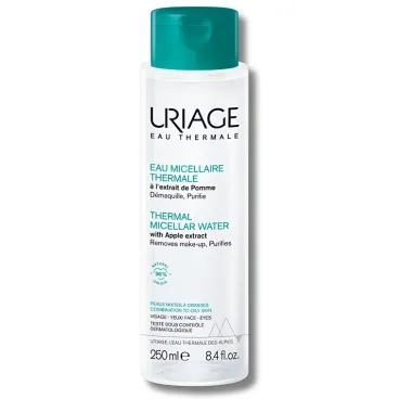 URIAGE  HYSEAC EAU MICELLAIRE THERMALE PEAUX MIXTES A GRASSES 250ML
