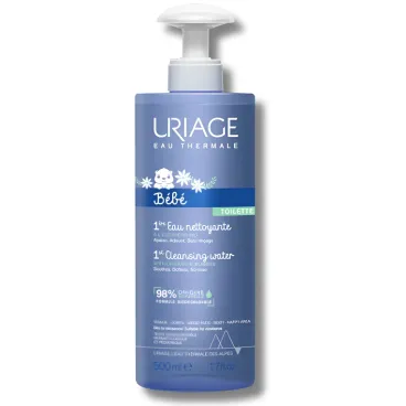 URIAGE BEBE 1ERE EAU NETTOYANTE VISAGE CORPS ET SIEGE 500ML