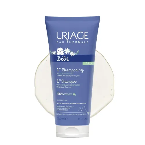 URIAGE BEBE 1ER SHAMPOOING EXTRA DOUX CHEVEUX 200ML