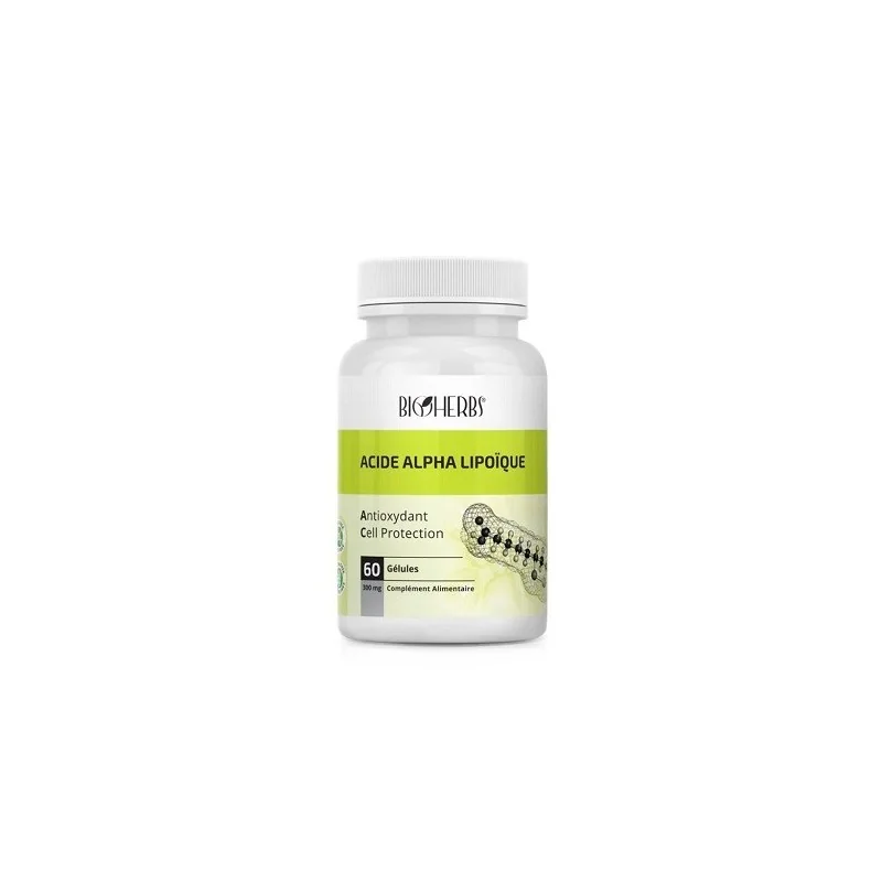ACIDE ALPHA LIPOÏQUE 300MG 60 GÉLULES