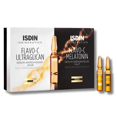 ISDIN FLAVO C DAY AND NIGHT 10X2 AMPOULES ISDIN FLAVO C DAY AND NIGHT 10X2 AMPOULES