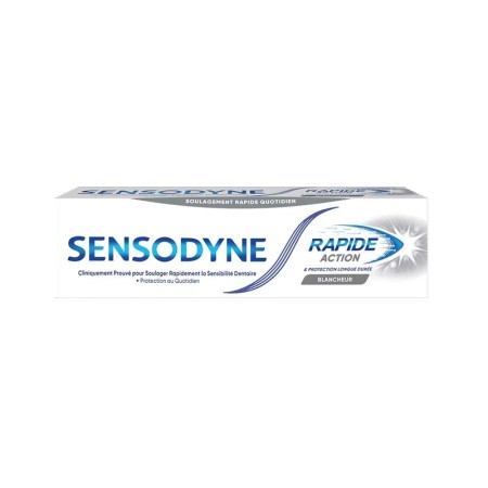 SENSODYNE DENTIFRICE RAPIDE ACTION BLANCHEUR 75ML