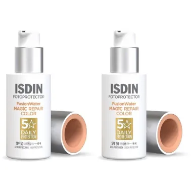 ISDIN FOTOPROTECTOR FUSION WATER MAGIC REPAIR COLOR SPF50 50ML