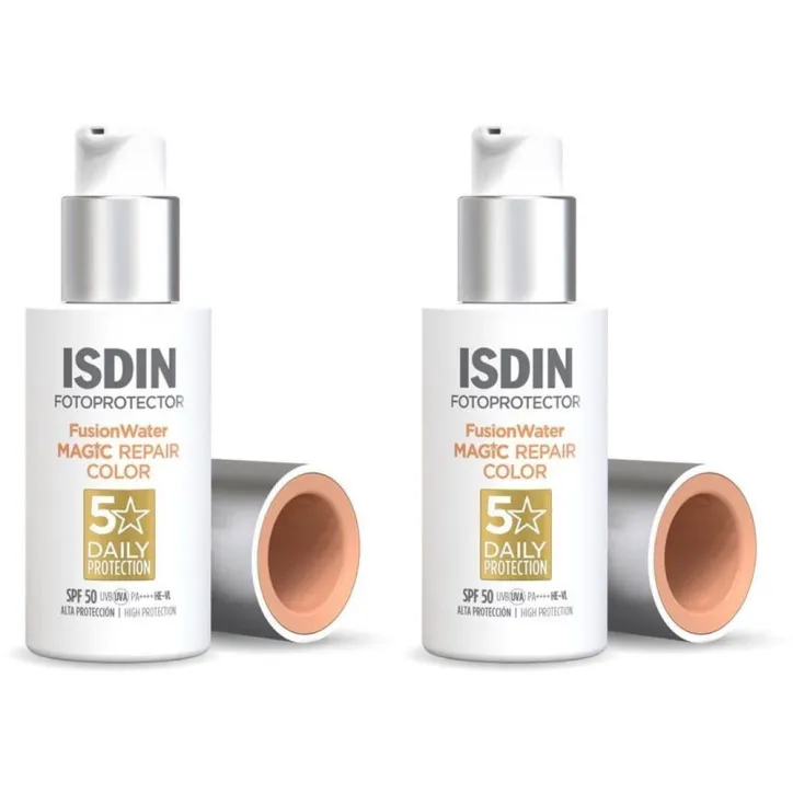 ISDIN FOTOPROTECTOR FUSION WATER MAGIC REPAIR COLOR SPF50 50ML