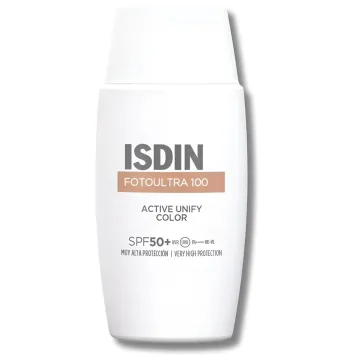 ISDIN PHOTOPROTECTION ECRAN SOLAIRE ACTIVE UNIFY FUSION FLUIDE TEINTEE SPF50+ 50ML