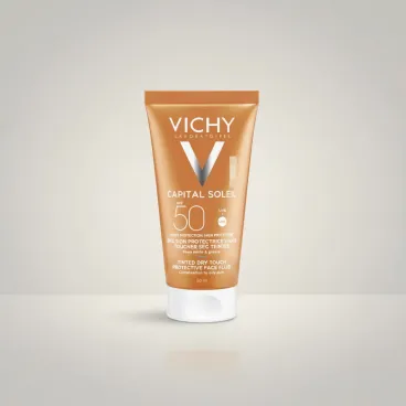 VICHY CAPITAL SOLEIL EMULSION TOUCHER SEC TEINTEE SPF50 50ML