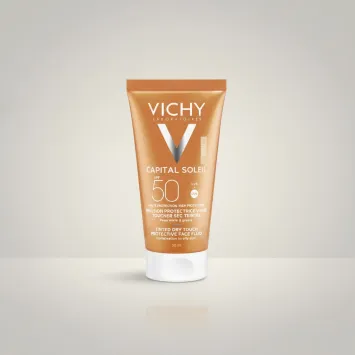 VICHY CAPITAL SOLEIL EMULSION TOUCHER SEC TEINTEE SPF50 50ML