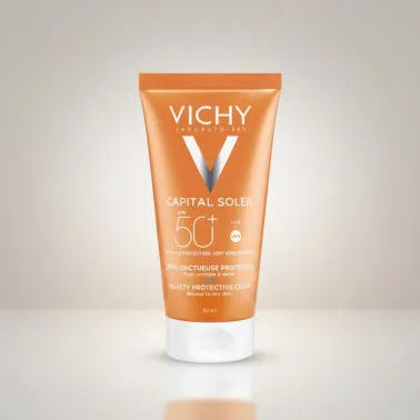 VICHY CAPITAL SOLEIL CREME ONCTUEUSE PROTECTRICE SPF50+ 50ML