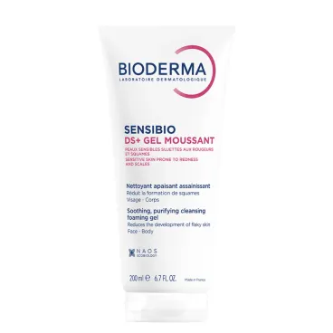 BIODERMA SENSIBIO DS+ GEL NETTOYANT PEAUX SENSIBLES 200ML