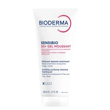 BIODERMA SENSIBIO DS+ GEL NETTOYANT PEAUX SENSIBLES 200ML BIODERMA SENSIBIO DS+ GEL NETTOYANT PEAUX SENSIBLES 200ML