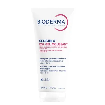 BIODERMA SENSIBIO DS+ GEL NETTOYANT PEAUX SENSIBLES 200ML