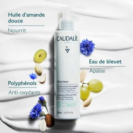 CAUDALIE VINOCLEAN LAIT D’AMANDE DÉMAQUILLANT 200ML
