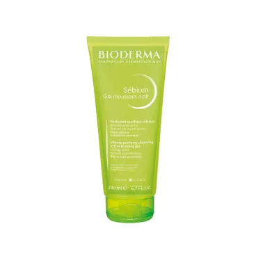 BIODERMA SEBIUM GEL MOUSSANT ACTIF 200 ML