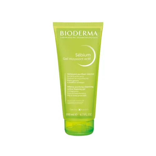 BIODERMA SEBIUM GEL MOUSSANT ACTIF 200 ML