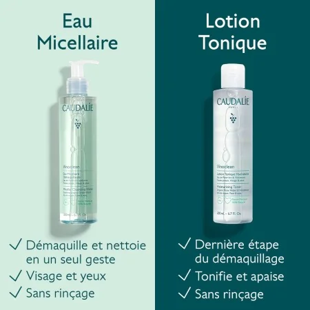 CAUDALIE VINOCLEAN LOTION TONIQUE HYDRATANTE 200ML