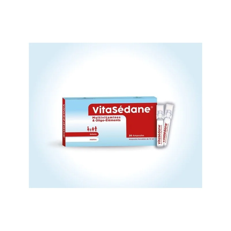 VITASEDANE - MULTIVITAMINE 20 AMPOULES