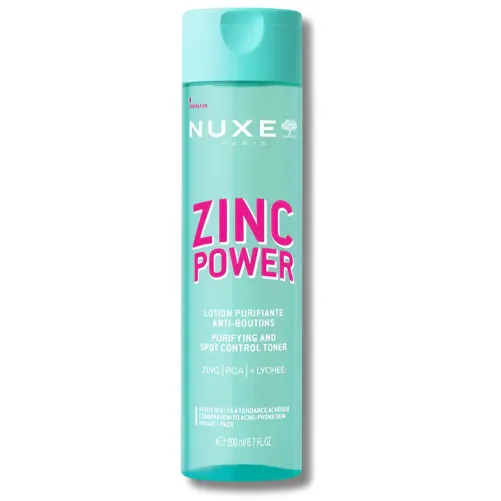 NUXE ZINC POWER LOTION PURIFIANTE ANTI-BOUTONS