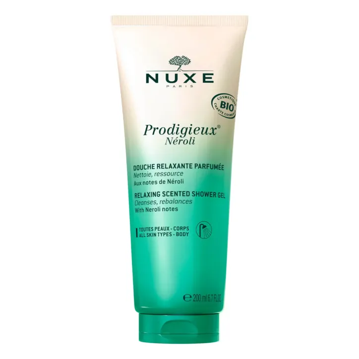 NUXE PRODIGIEUX NÉROLI GELÉE DE DOUCHE RELAXANTE PARFUMÉE