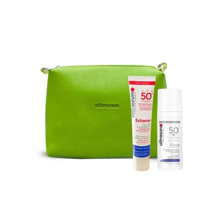 ULTRASUN ESSENTIEL KIT EXTREME SPF50+ 75ML (-50%) + FACE ANTI-ÂGE & ANTI-PIGMENTATION SPF50+ 50ML