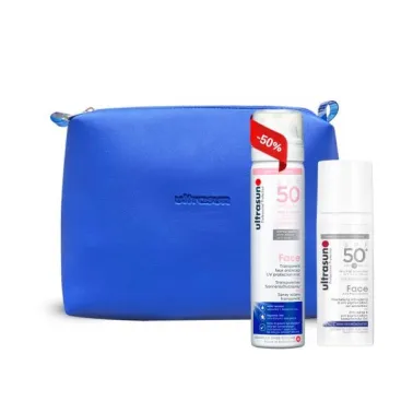 ULTRASUN L’ESSENTIEL KIT – CRÈME SOLAIRE ANTI-PIGMENTATION + SPRAY FACE & SCALP -50% + TROUSSE OFFERTE ULTRASUN L’ESSENTIEL KIT – CRÈME SOLAIRE ANTI-PIGMENTATION + SPRAY FACE & SCALP -50% + TROUSSE OFFERTE