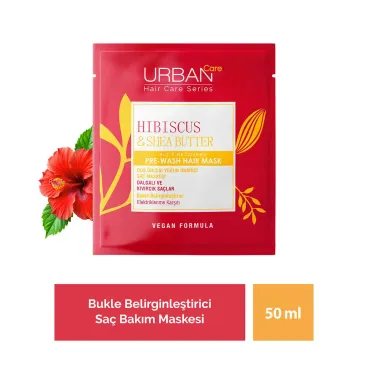 URBAN CARE HIBISCUS PRE-WASH HAIR MASK 50 ML