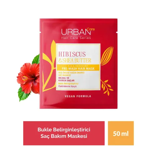 URBAN CARE HIBISCUS PRE-WASH HAIR MASK 50 ML