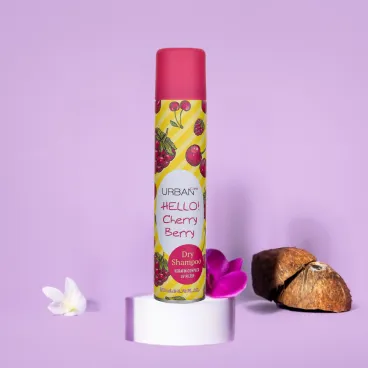 URBAN CARE HELLO CHERRY BERRY DRY SHAMPOO 200 ML