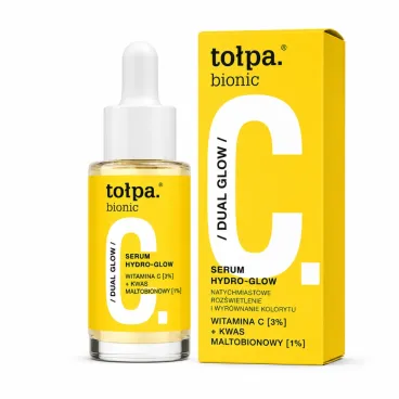 TOŁPA BIONIC DUAL GLOW SÉRUM HYDRO-GLOW À LA VITAMINE C 30 ML