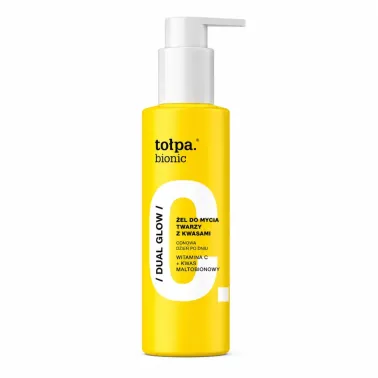 TOŁPA BIONIC DUAL GLOW GEL NETTOYANT VISAGE AUX ACIDES 195 ML