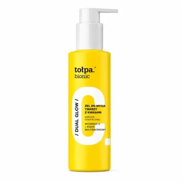 TOŁPA BIONIC DUAL GLOW GEL NETTOYANT VISAGE AUX ACIDES 195 ML