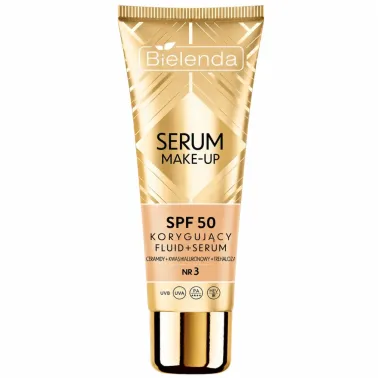 BIELENDA SERUM CORRECTIF MAKE-UP FLUID SPF50 N3 SUNNY BEIGE 30ML