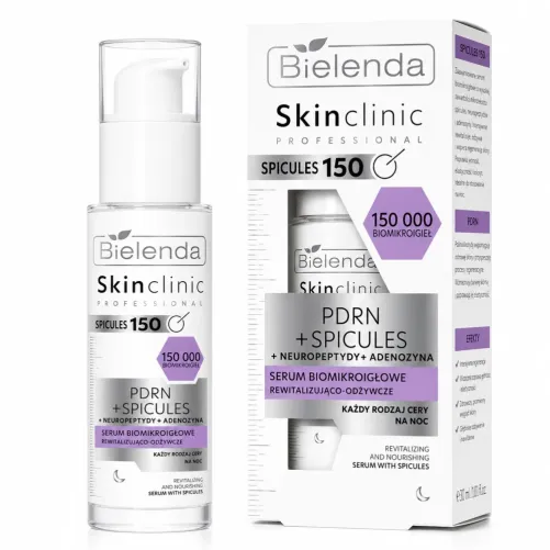 BIELENDA SKIN CLINIC PROFESSIONAL SÉRUM REVITALISANT & NOURRISSANT AU PDRN AVEC SPICULES 30 ML
